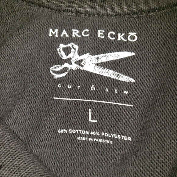 Marc Ecko Cut & Sew- long sleeve (2 tone) shirt - Picture 3 of 4